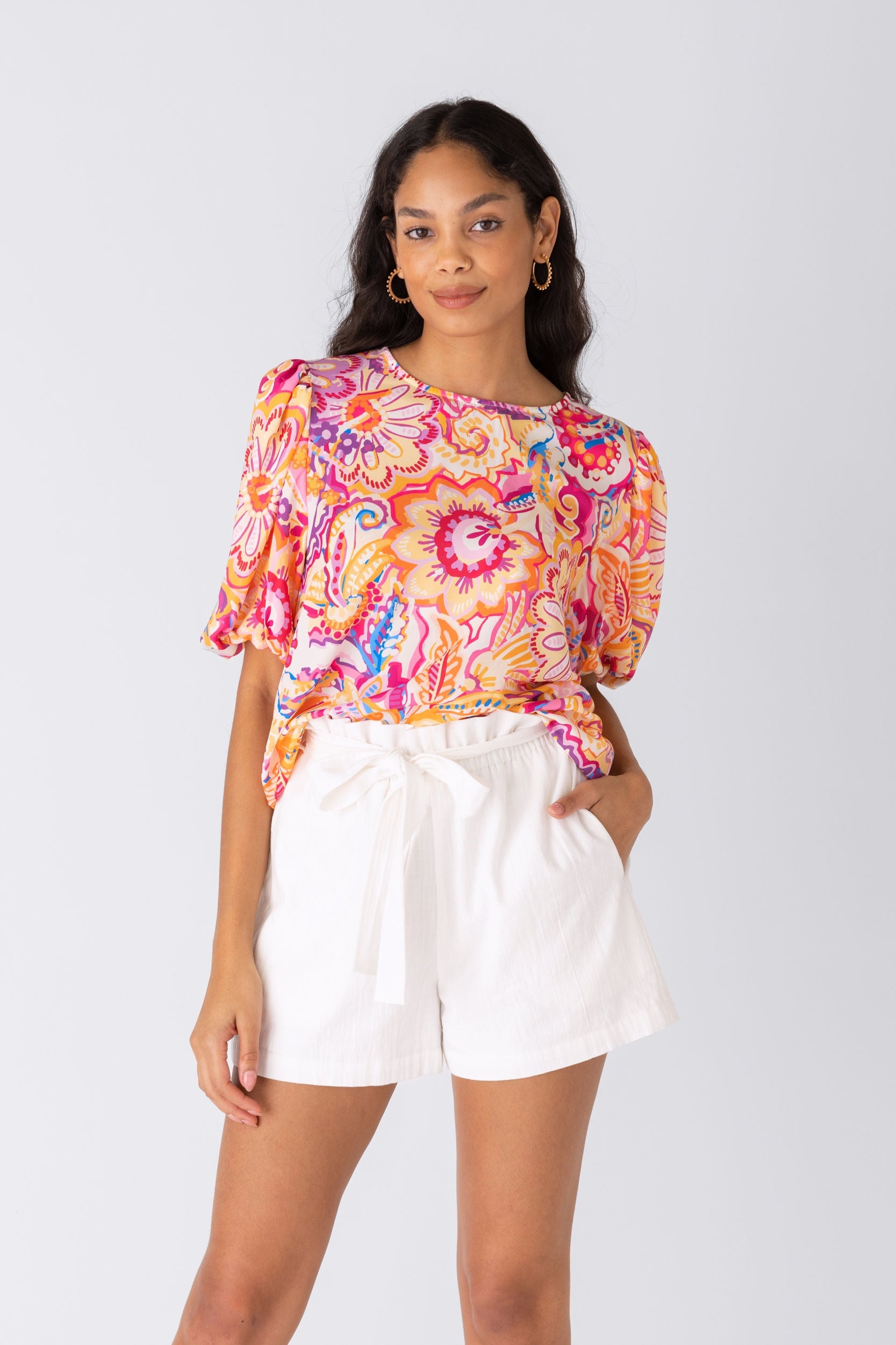 Canyon Paisley Print Blouse - fab'rik