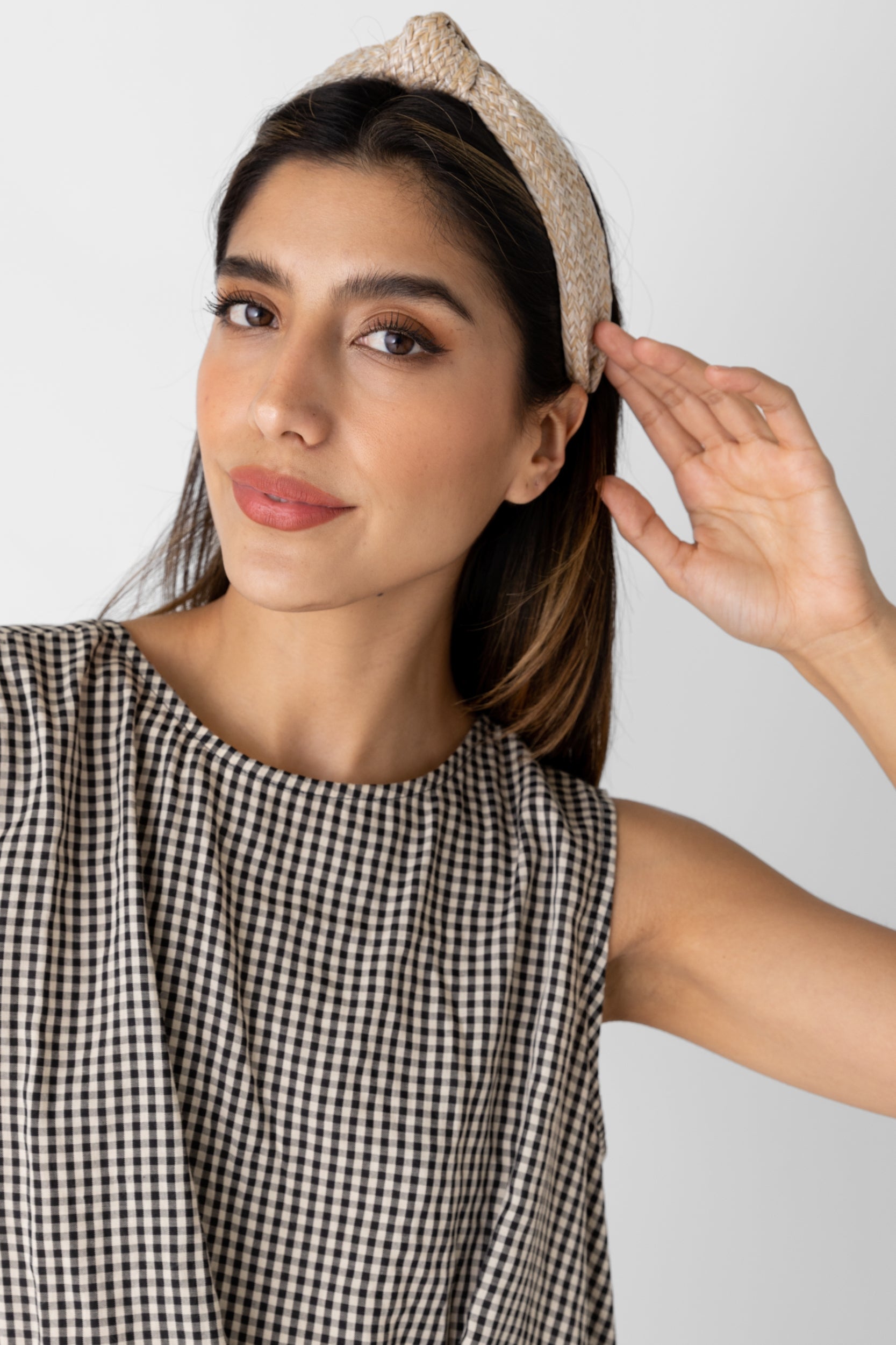 Nori Raffia Knot Headband - fab'rik
