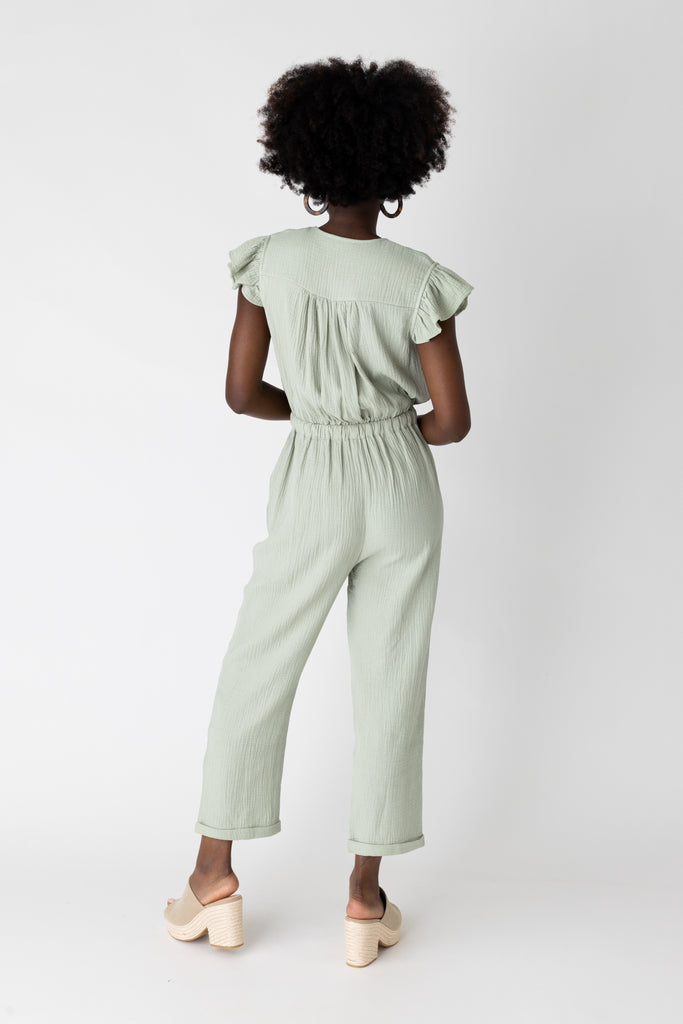 Wynn Ruffle Jumpsuit - fab'rik