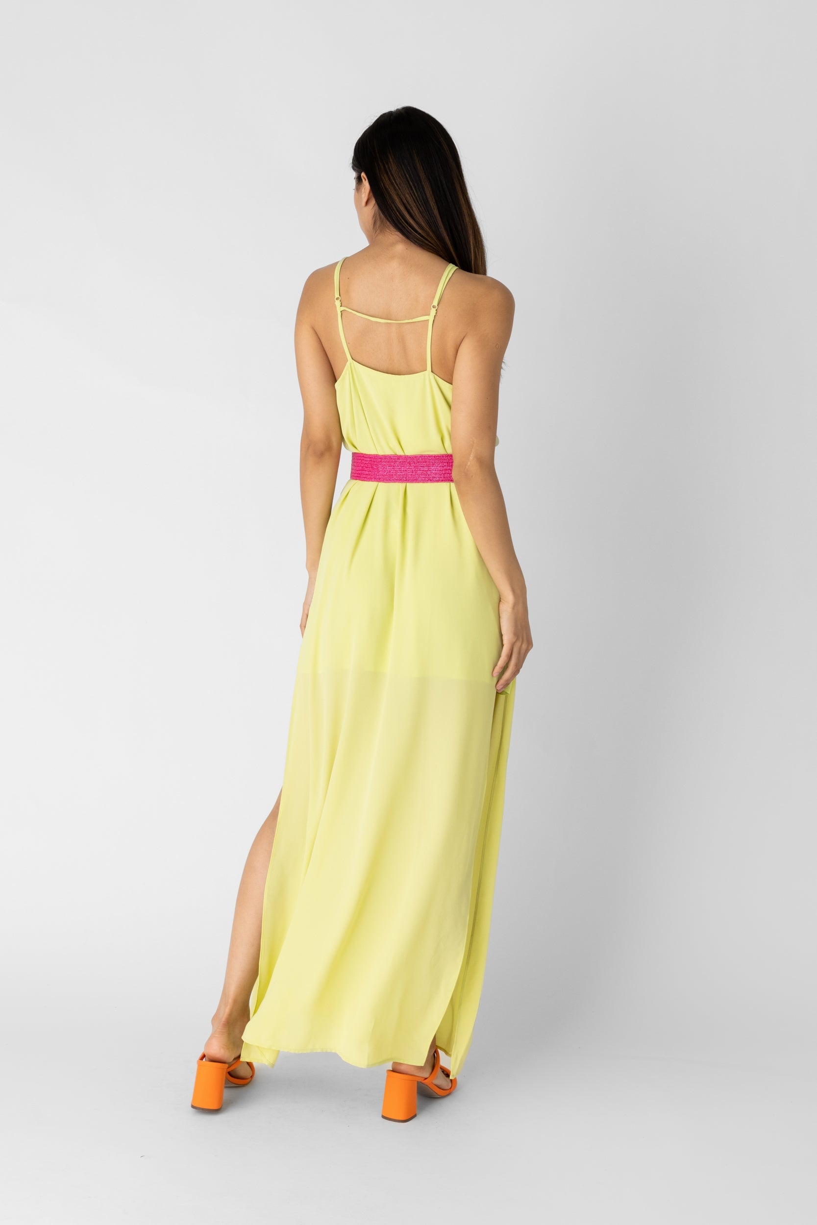 Cici Side Slit Maxi Dress - fab'rik