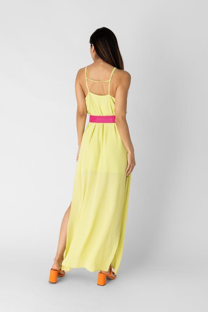 Cici Side Slit Maxi Dress - fab'rik