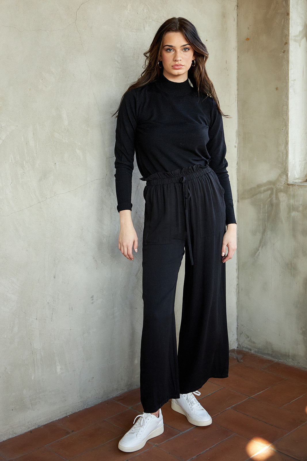 SALE - Landis Long Sleeve Knit Top - fab'rik