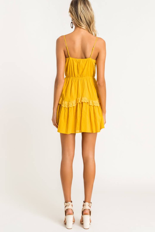 SALE - Murphey Ruffle Day Dress - fab'rik