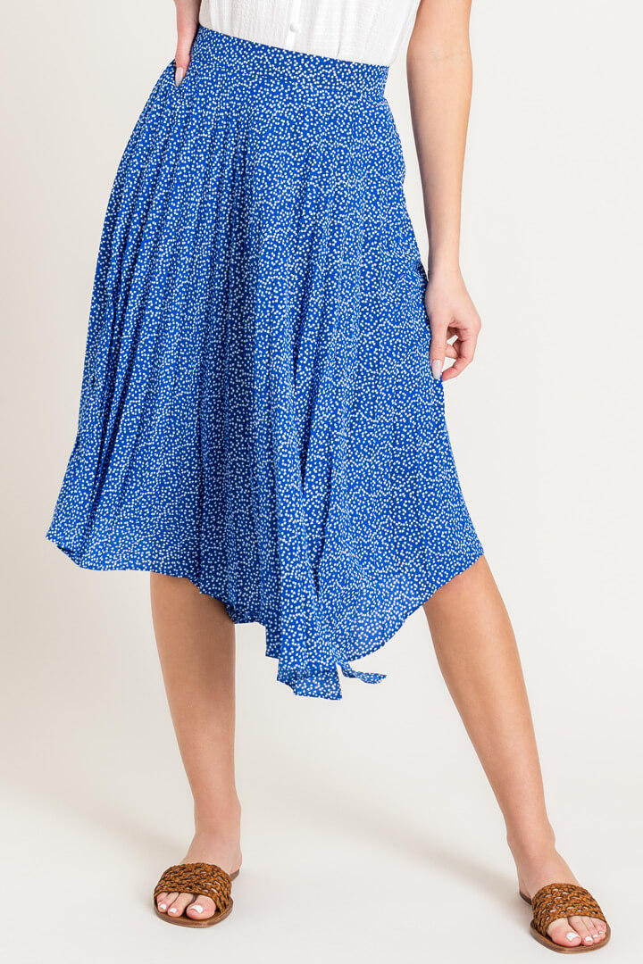 SALE - Lavina Pleated Midi Skirt - fab'rik