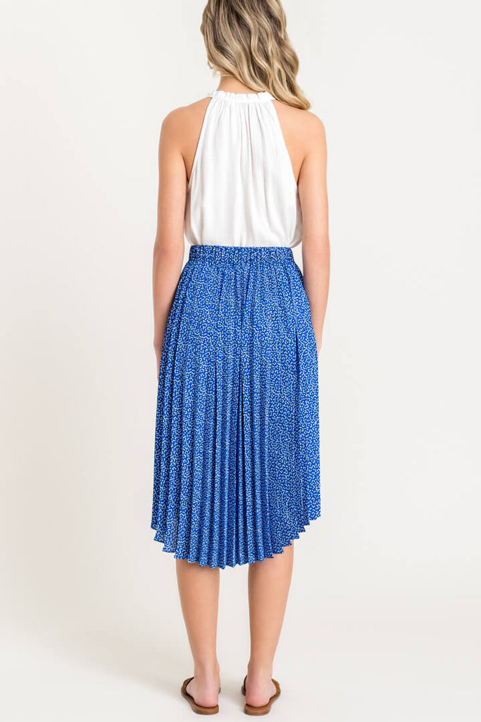 SALE - Lavina Pleated Midi Skirt - fab'rik