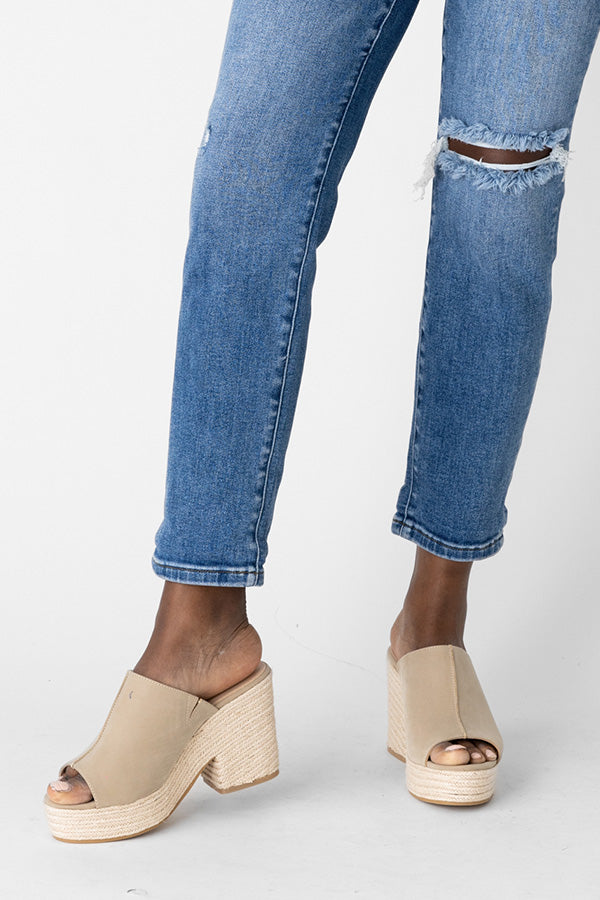 Melissa Platform Espadrille Sandals - fab'rik