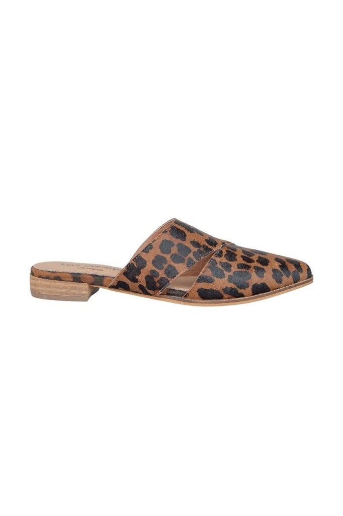 SALE - Mulan Leopard Mule - fab'rik