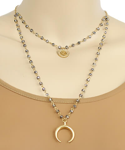 Caden Layered Necklace - fab'rik