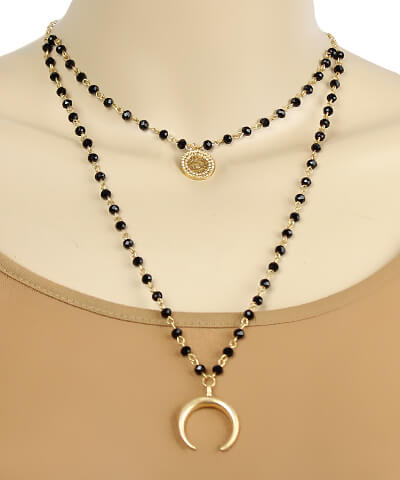 Caden Layered Necklace - fab'rik