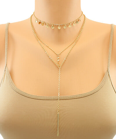 Lily Layered Necklace - fab'rik