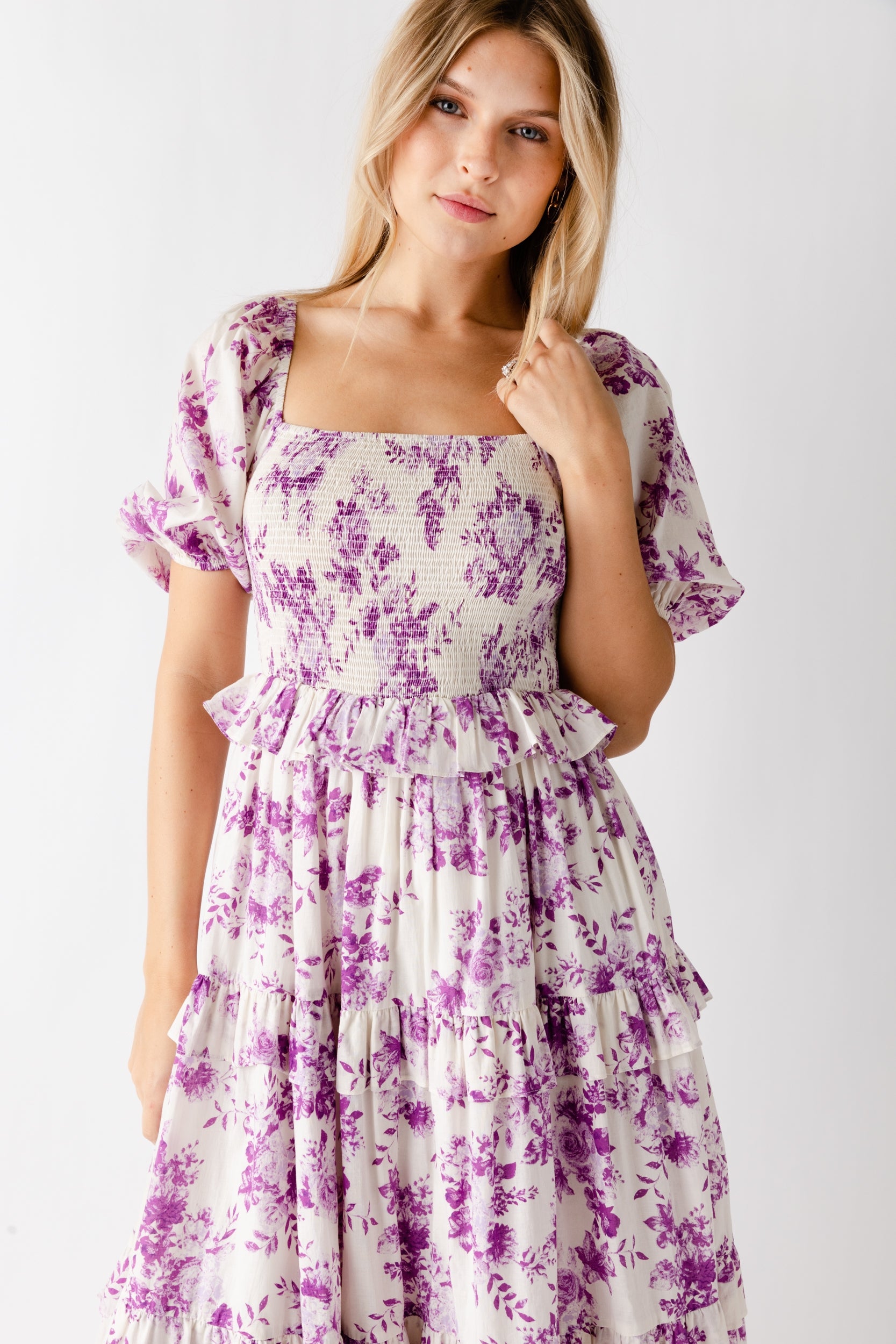 Phoebe Floral Maxi Dress - fab'rik