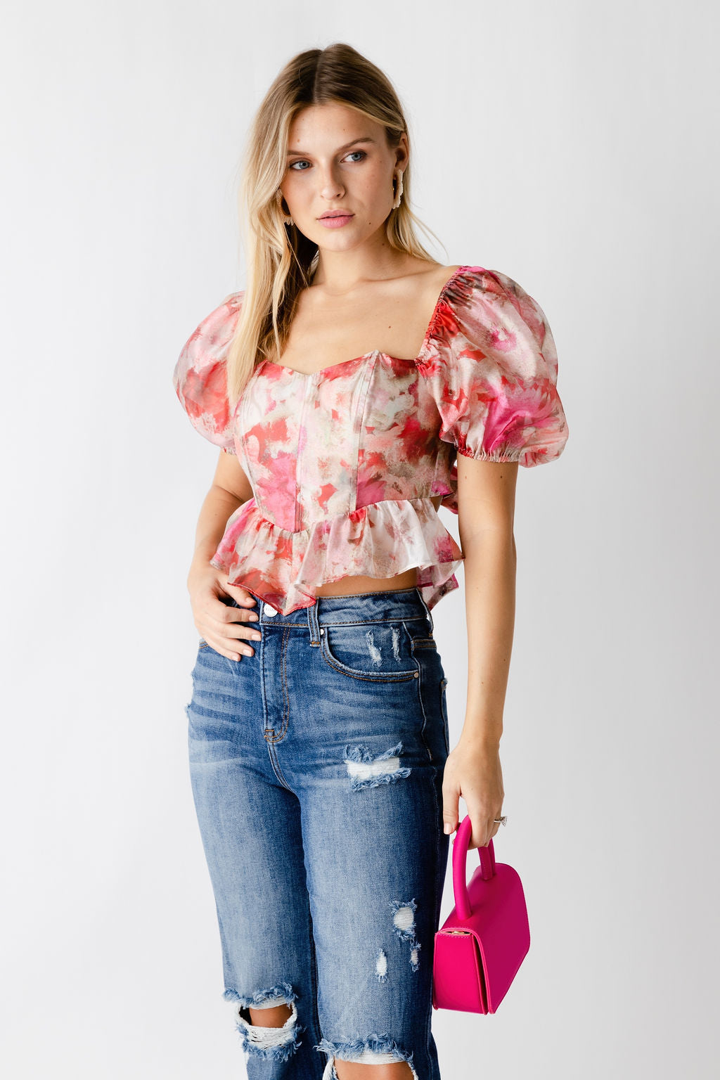 Natalie Sweetheart Corset Top - fab'rik