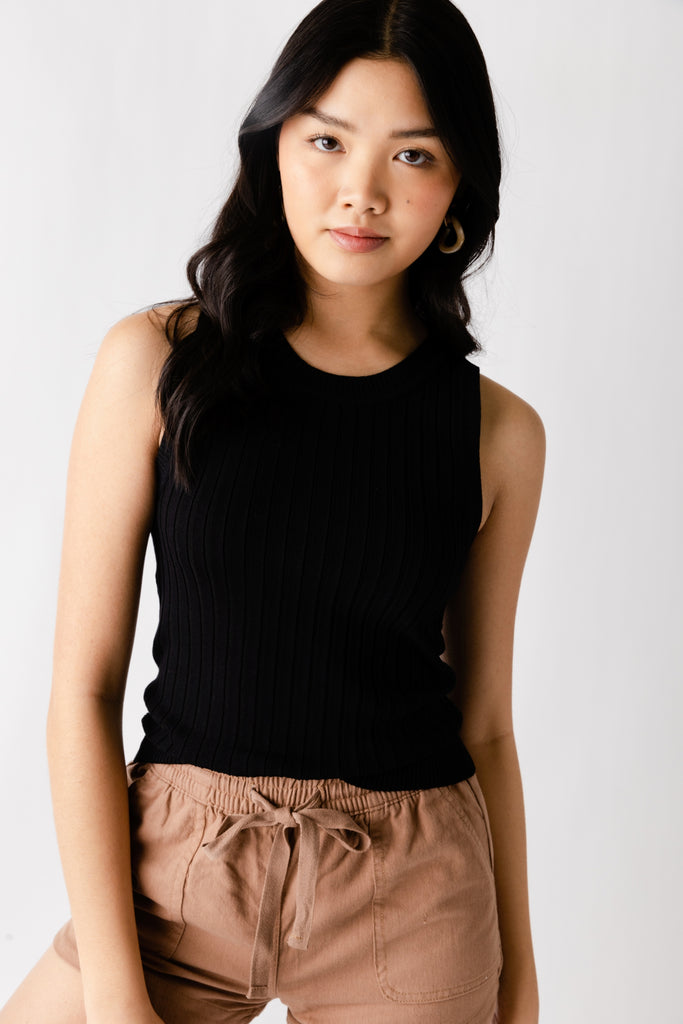Vera Rib Knit Tank - fab'rik
