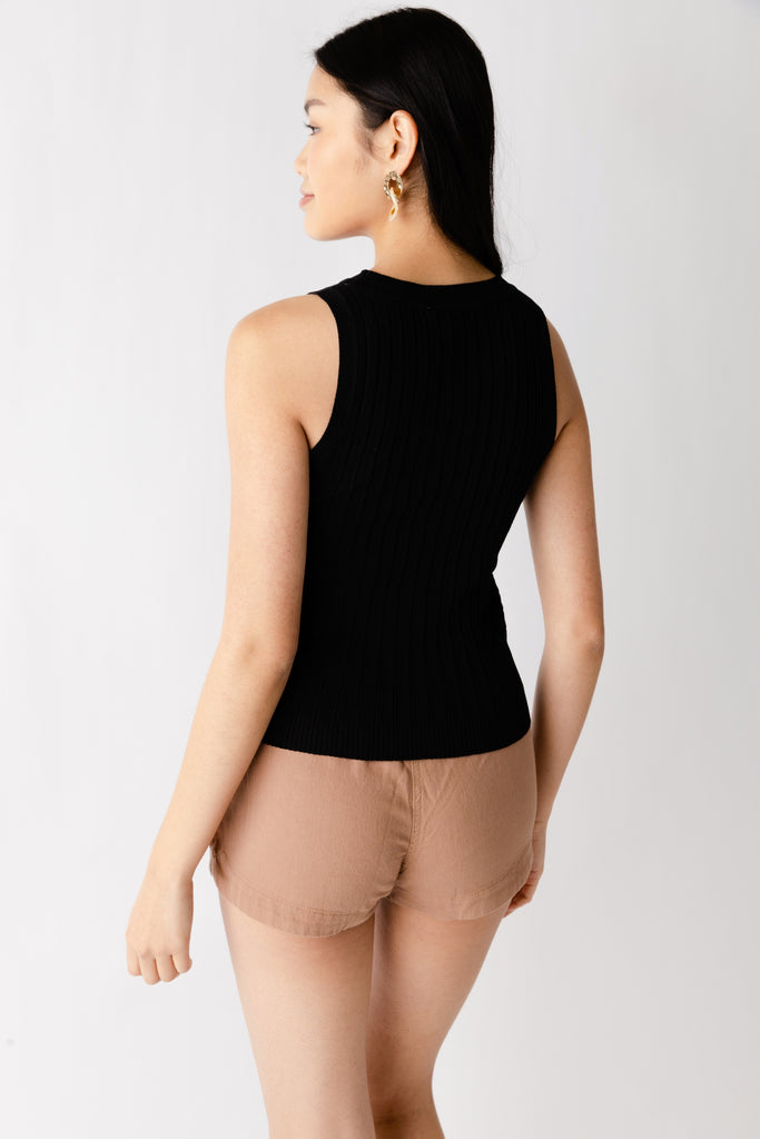 Vera Rib Knit Tank - fab'rik