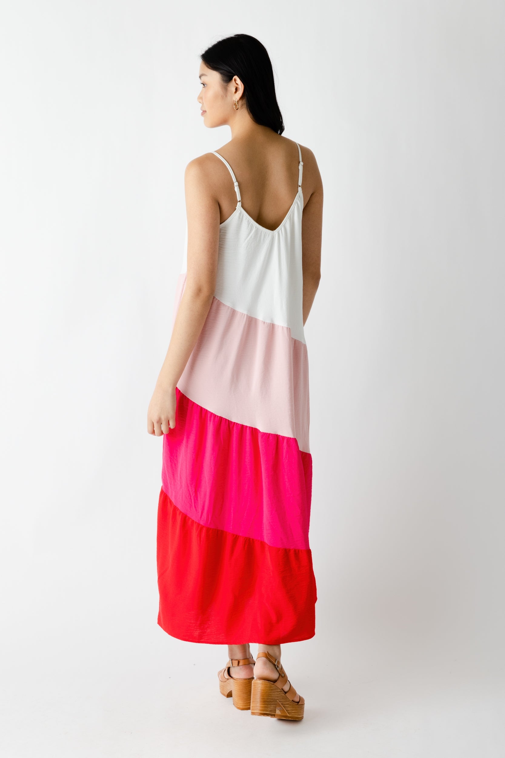 Izzi Color Blocked Maxi Dress - fab'rik