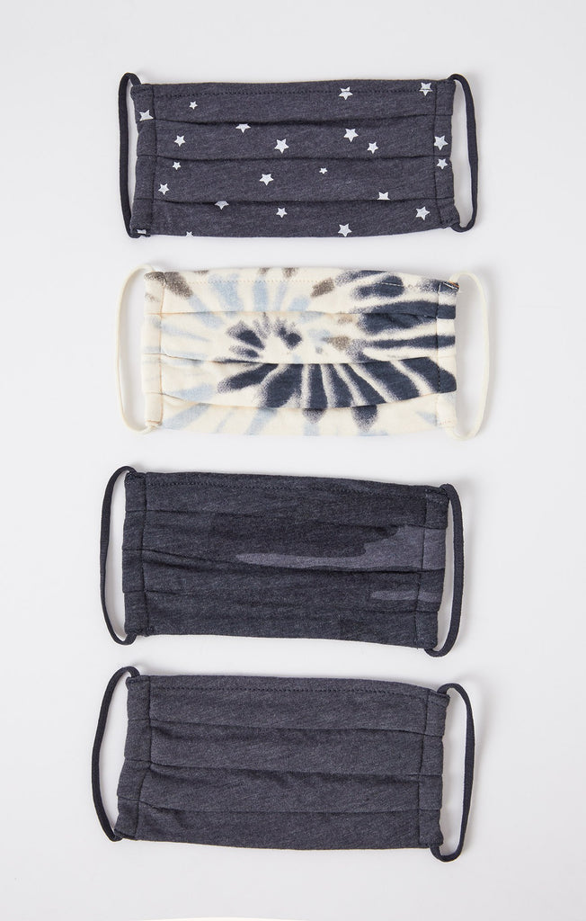 SALE - Z Supply Tie-Dye Face Masks 4 Pack - fab'rik