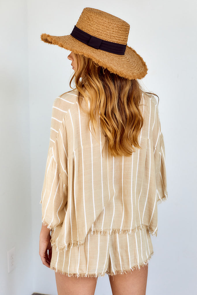 SALE - Athena Stripe Short - fab'rik