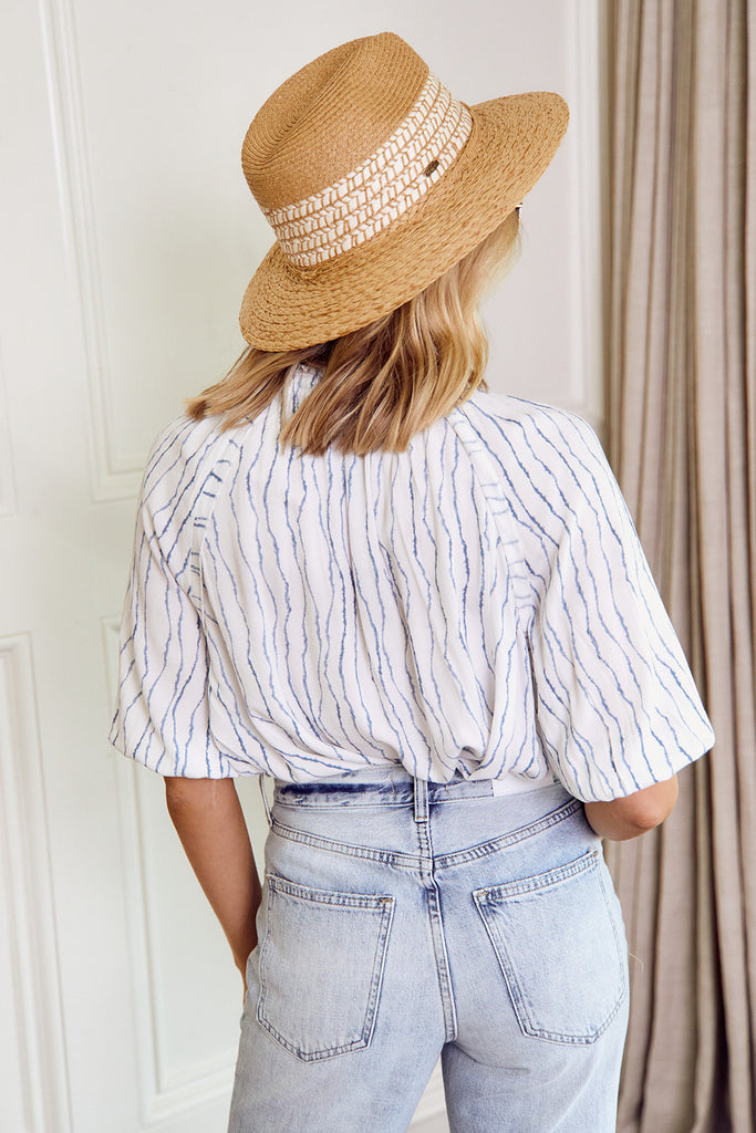 SALE - Bristol Printed Blouse - fab'rik