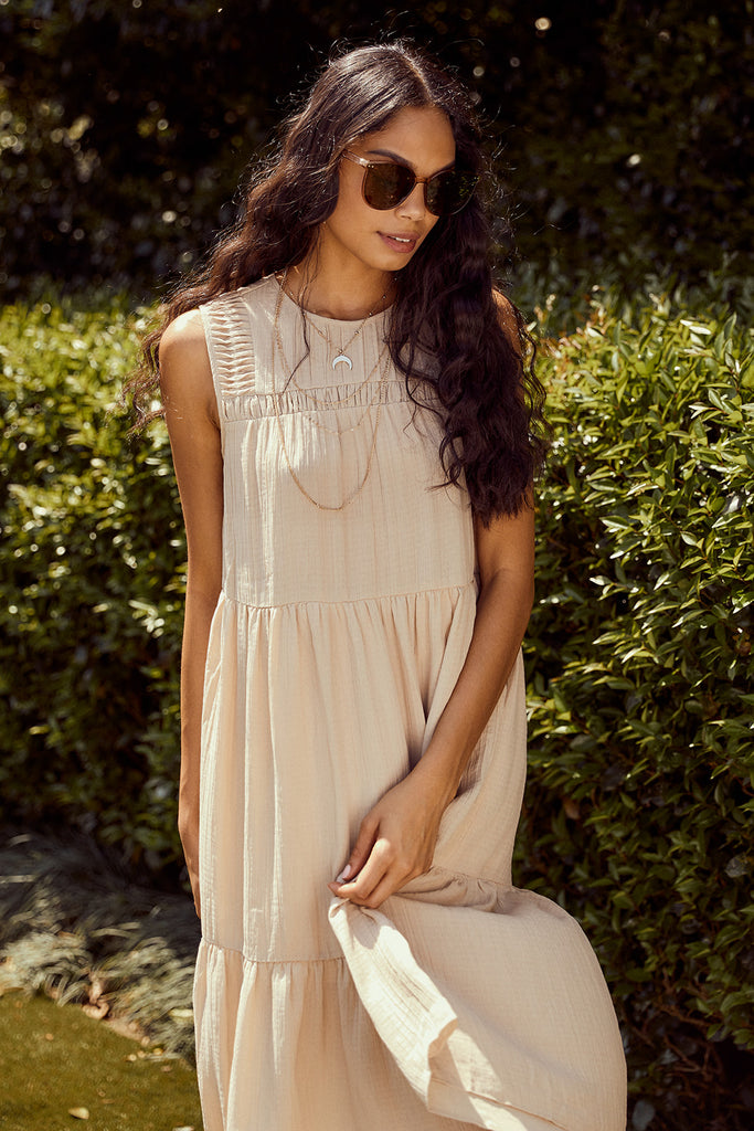 SALE - Callahan Tiered Midi Dress - fab'rik