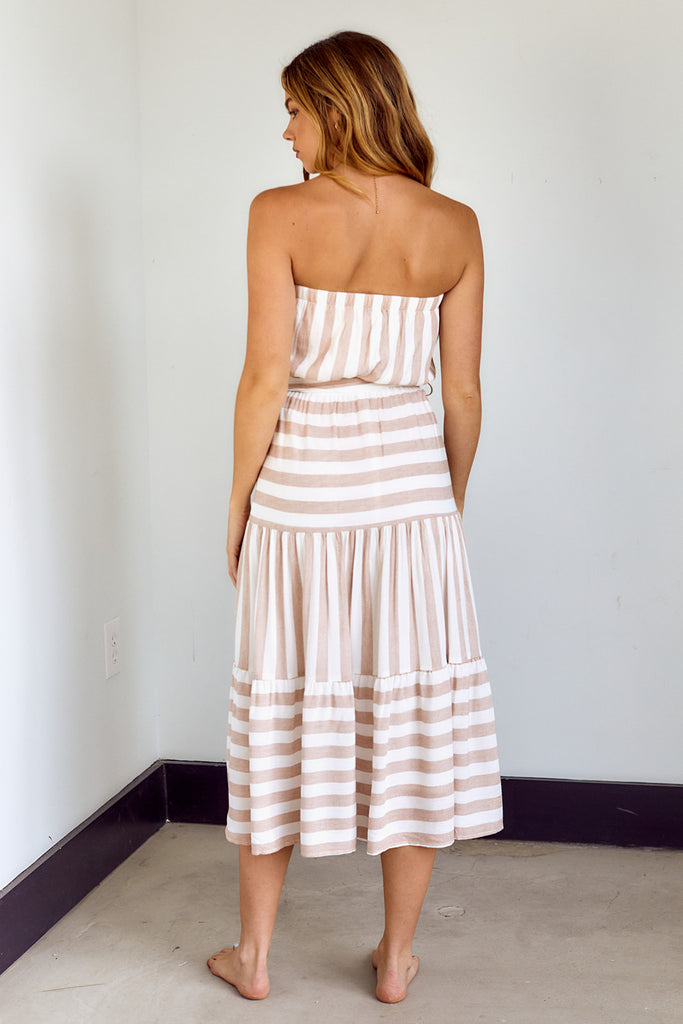 SALE - Carrollton Striped Dress - fab'rik
