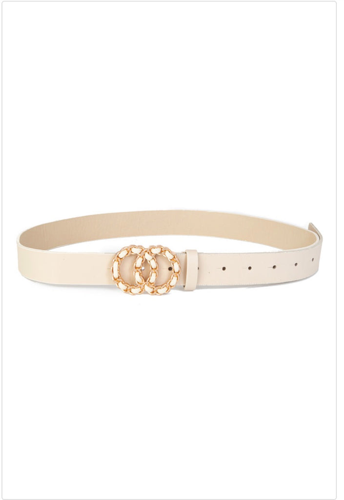 Lune Chain Link Detailed Belt - fab'rik