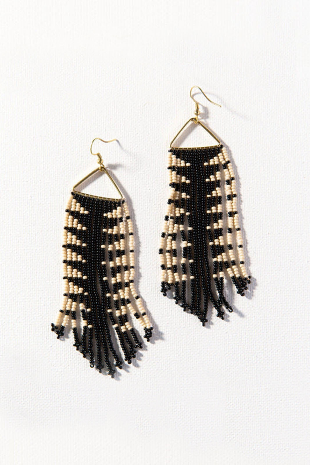 Ink+Alloy Multi Color Fringe Earring - fab'rik