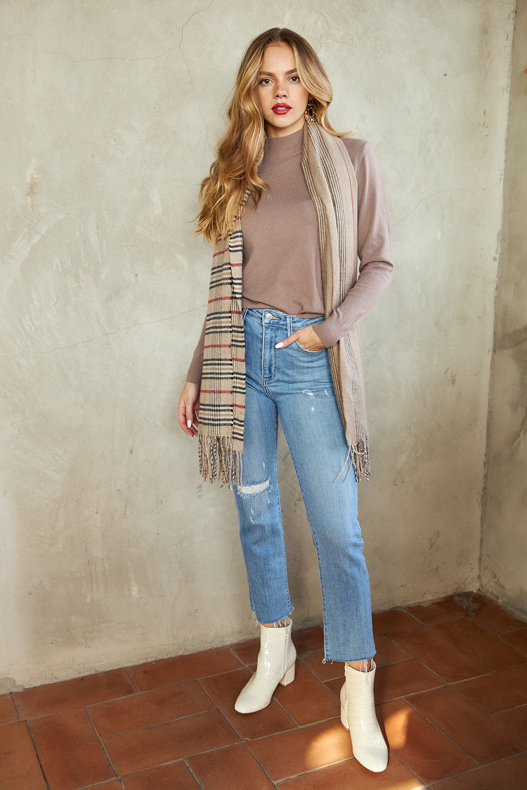 SALE - Landis Long Sleeve Knit Top - fab'rik