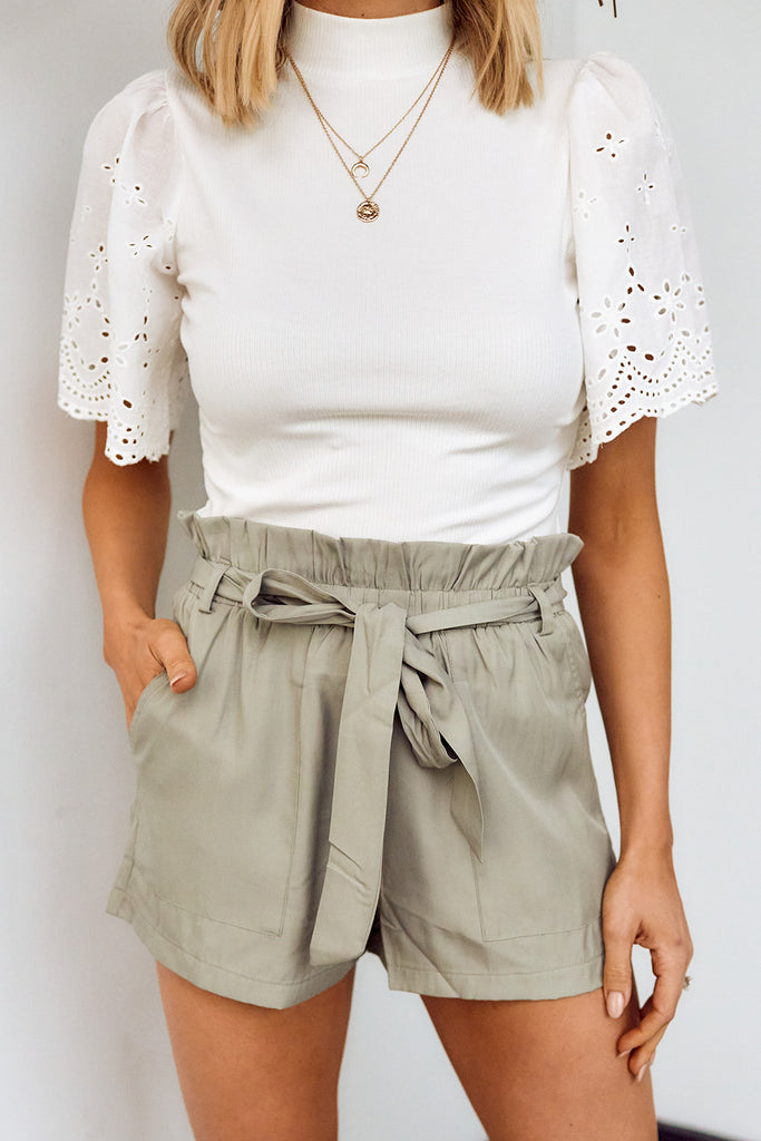 SALE - Langston Paperbag Shorts - fab'rik