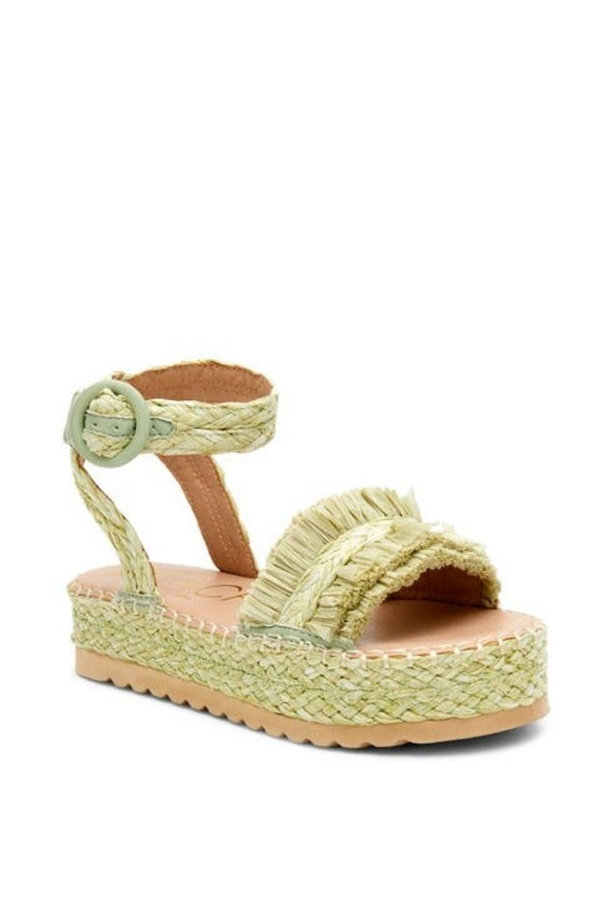SALE - Seashore Raffia Flatform - fab'rik