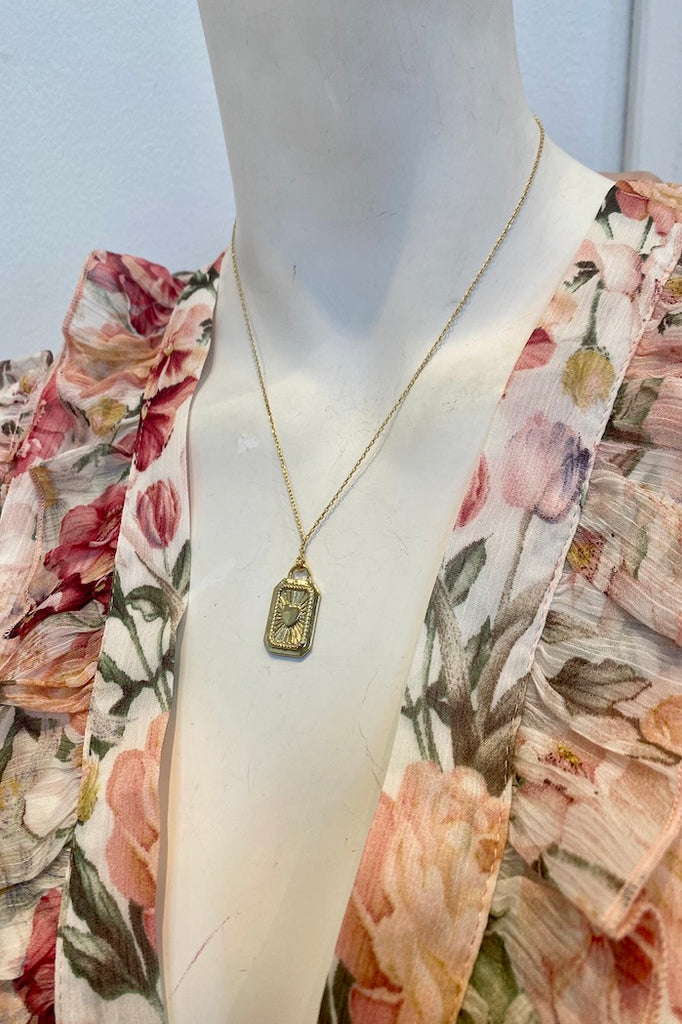 Whimsy Heart Detail Necklace - fab'rik